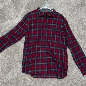Vans Flannel Red/Navy